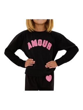 Beach Riot Amour toddler girl long sleeve sweatshirt shirt